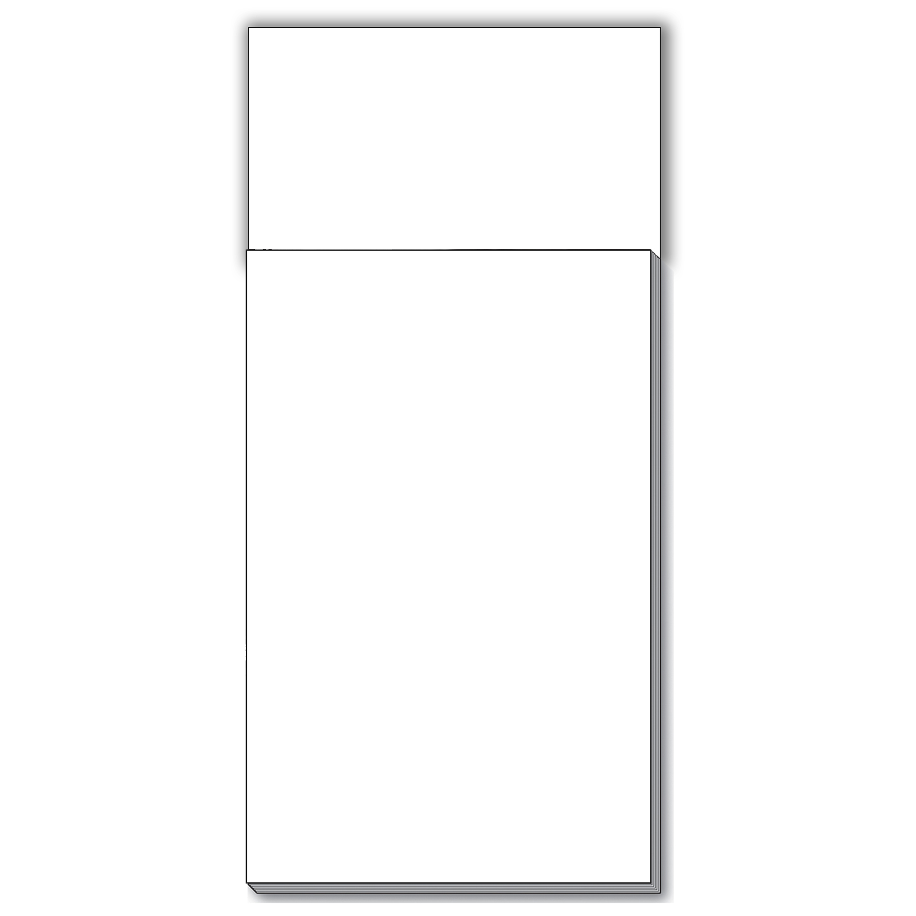 Blank Magnet with Blank Pad